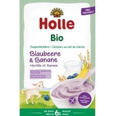 Holle BIO piena biezputra ar mellenēm un banāniem no 6 mēn., 200g